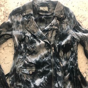 Fashion forward XS Marrakech tie dye jacket